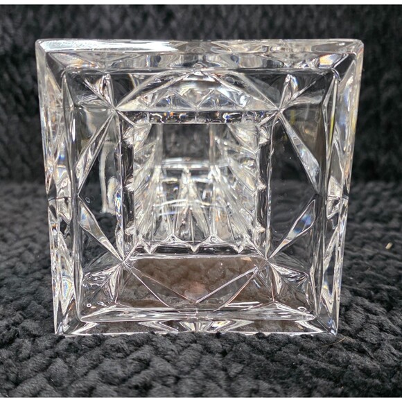 PartyLite Quad Prism Pedestal Candle Holder with Tealight Insert – Early 2000s - Picture 9 of 14